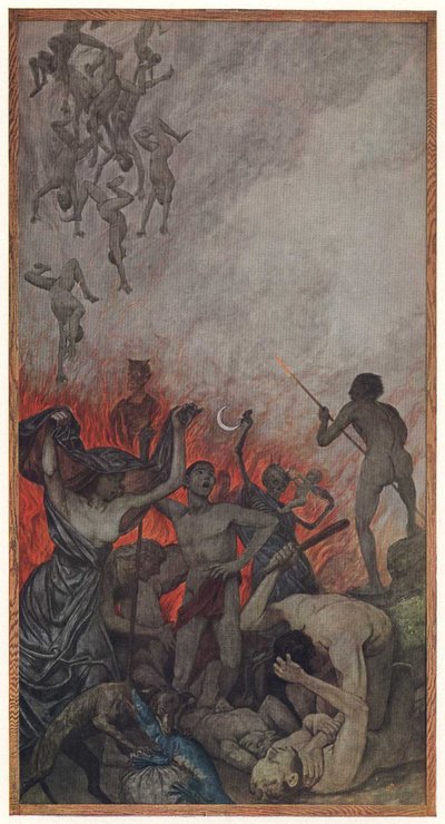 Die Hölle von Hans Thoma